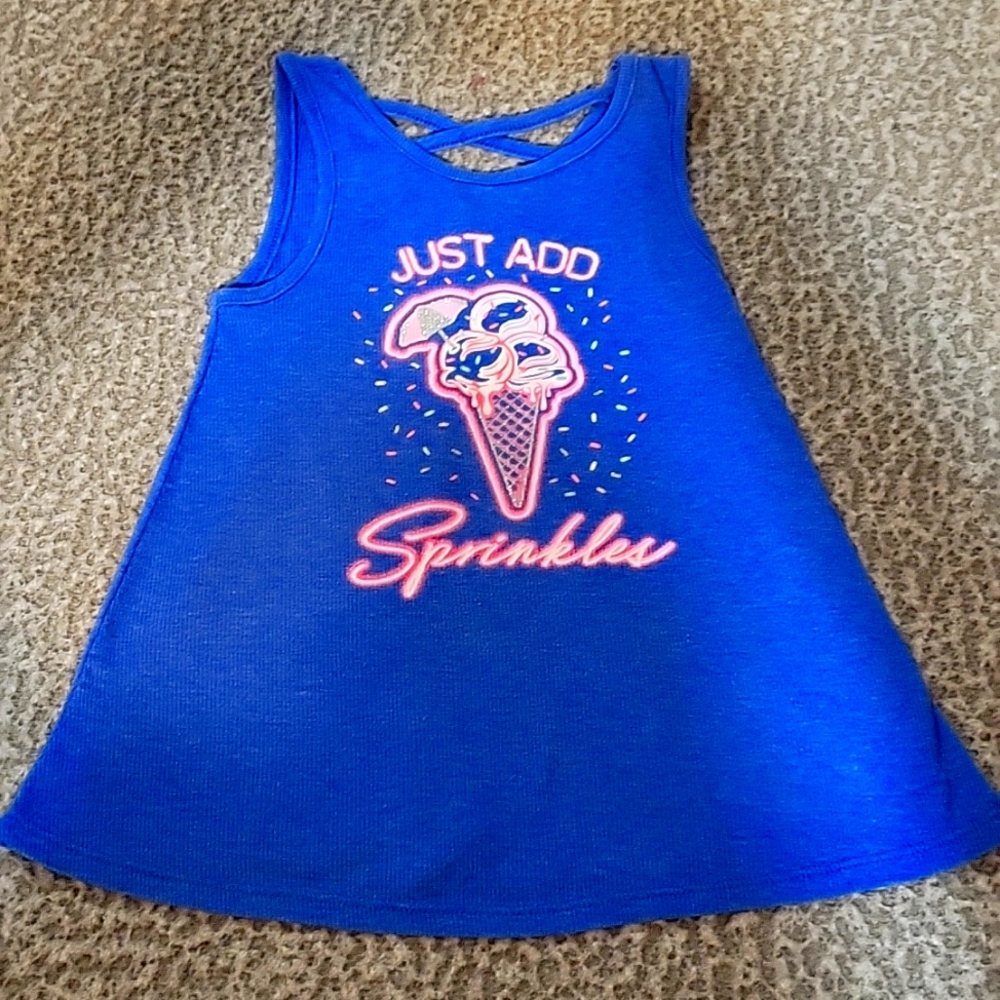 Girls Wonder Nation Tank Top Size S (6-6x)